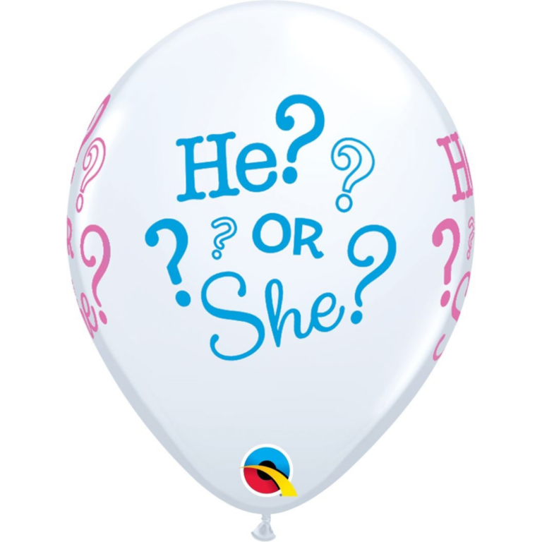 Baby-Shower Ballone 30cm - verschiedene Sorten