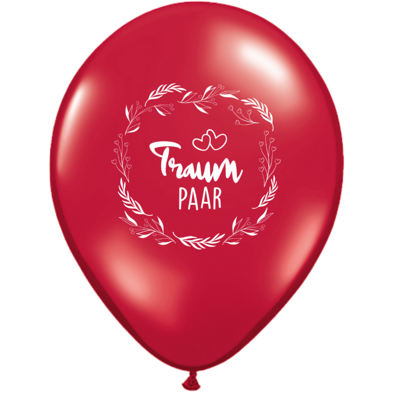 Traumpaar Festballons - Rot