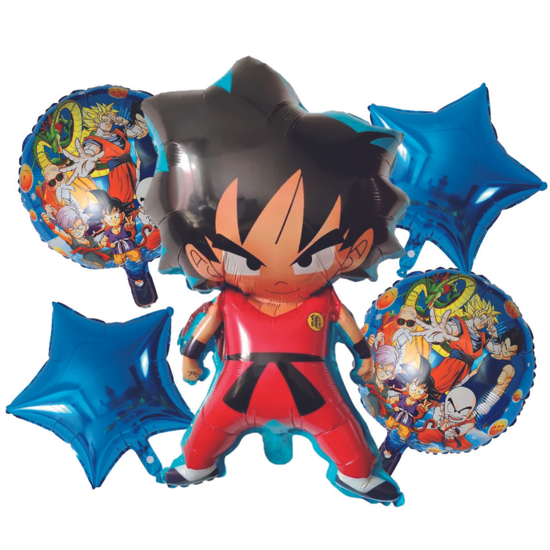 Dragonball Son Goku Folienballon Set