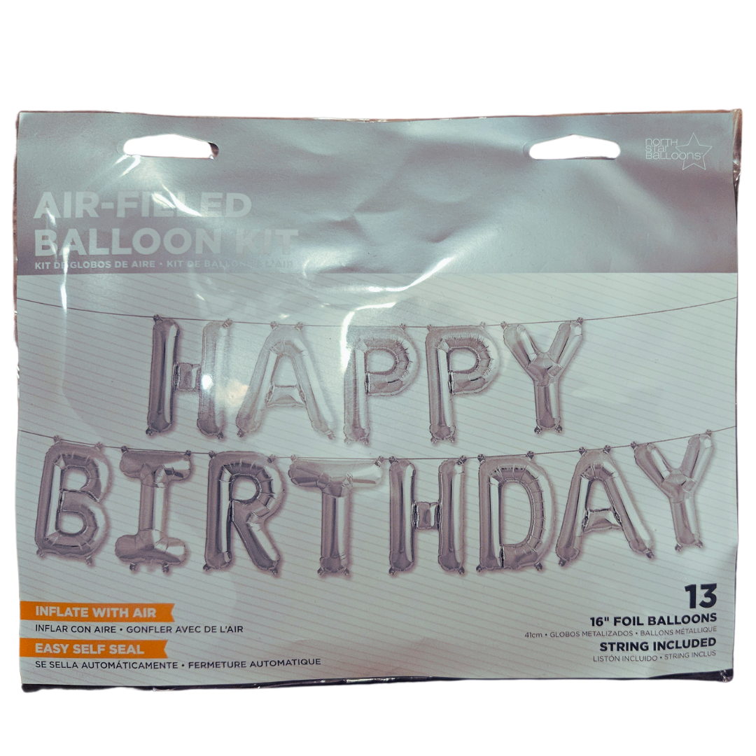 Happy Birthday Ballon Girlande Party (40cm/Buchstabe)