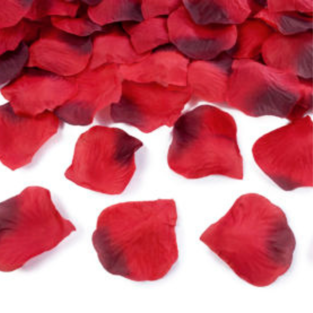 Liebeszauber in Rot oder Rosa - 100 Rosenblätter für romantische Überraschungen